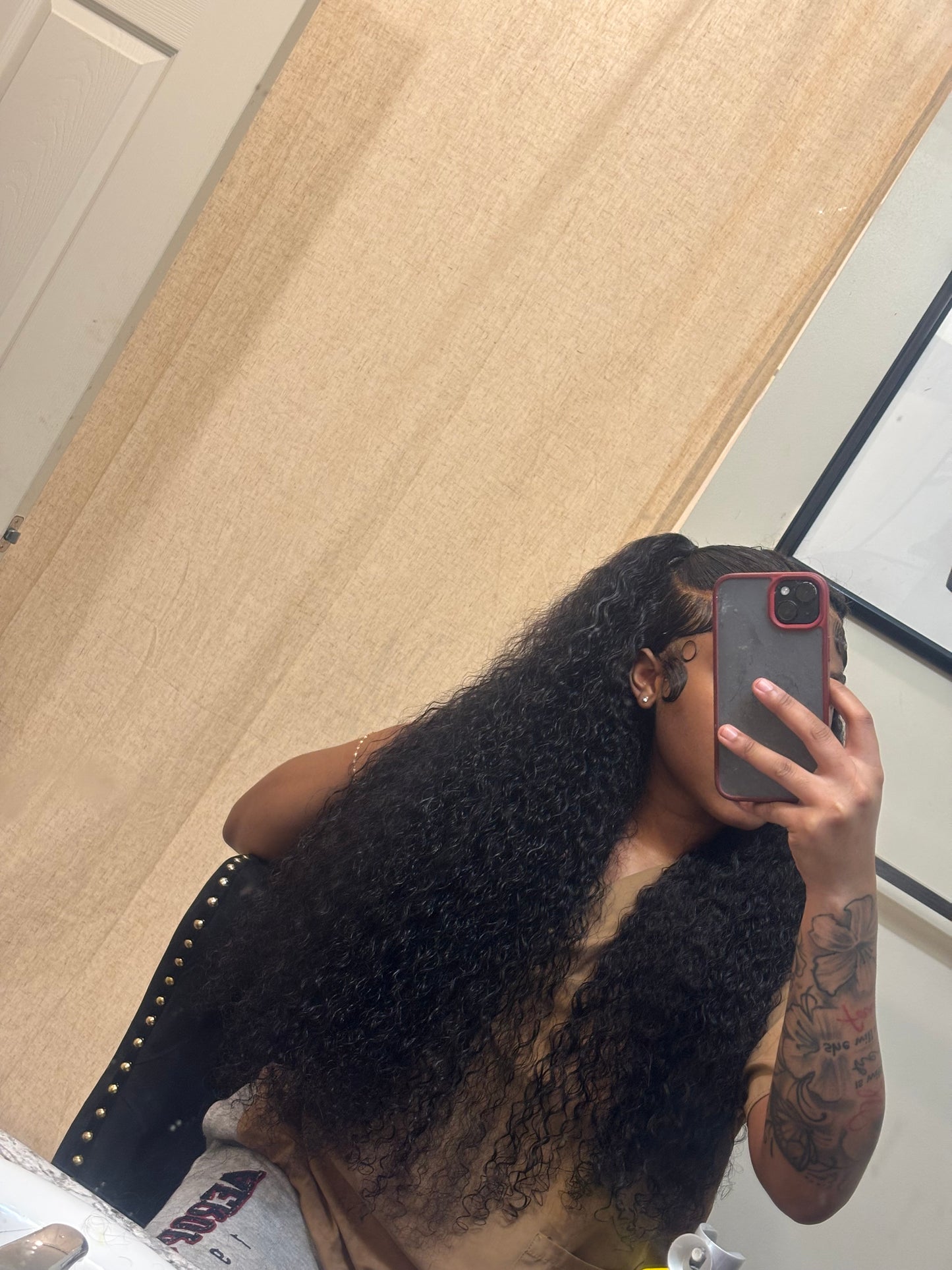 13x6 HD water wave wig